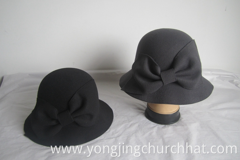 Ladies' Faux Wool Felt Hats